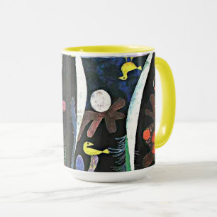 Caneca Klee - Paisagem com Pássaros Amarelos