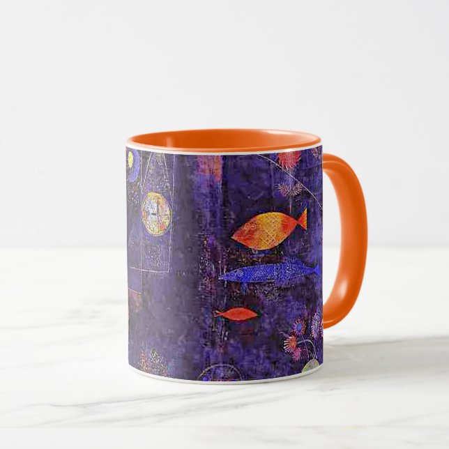Caneca Klee - Peixe Magic (Frente Esquerda)