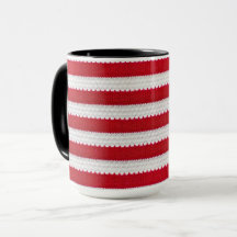 Knit Texture Coffee Mug
