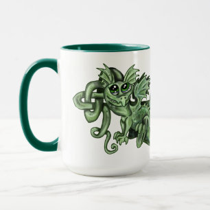 Caneca Knotty lil Dragon~nó celta