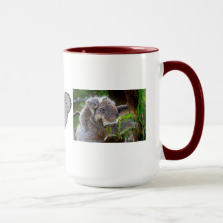 Caneca Koala Bear Aussi Safari Paz Amor Destino da Nature