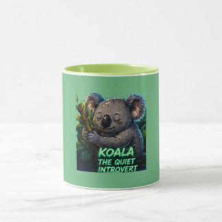 Caneca Koala O Introvertido Silencioso