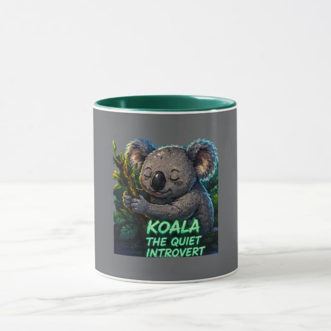 Caneca Koala O Introvertido Silencioso (Centro)
