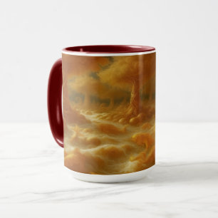 Caneca Koi Dourado