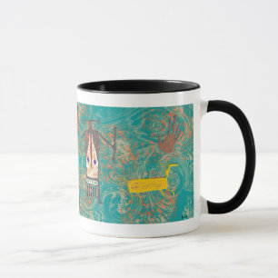 Caneca Kokopelli - arte da rocha