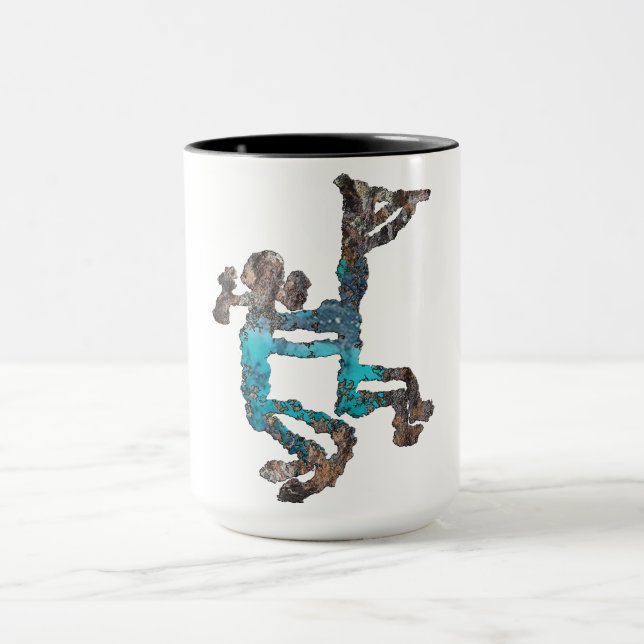 Caneca Kokopelli e Female Petroglicph (Centro)
