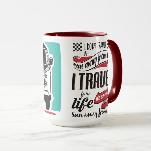 Caneca Kombi Travel (Frente Esquerda)