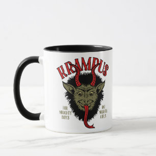 Caneca Krampus Face Naughty