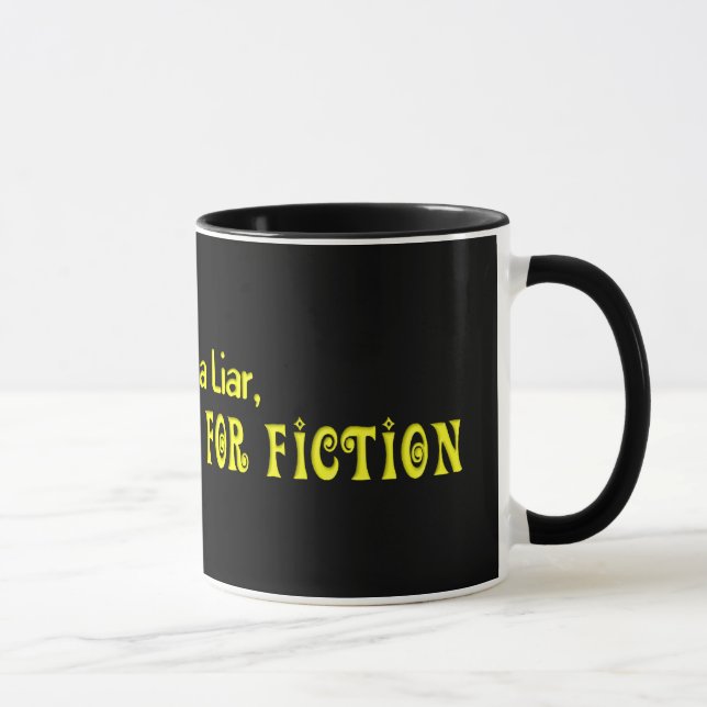 Caneca KRW eu tenho um presente para a ficção engraçada (Direita)