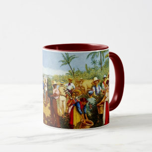 Caneca "La Alegoria del Cafe"