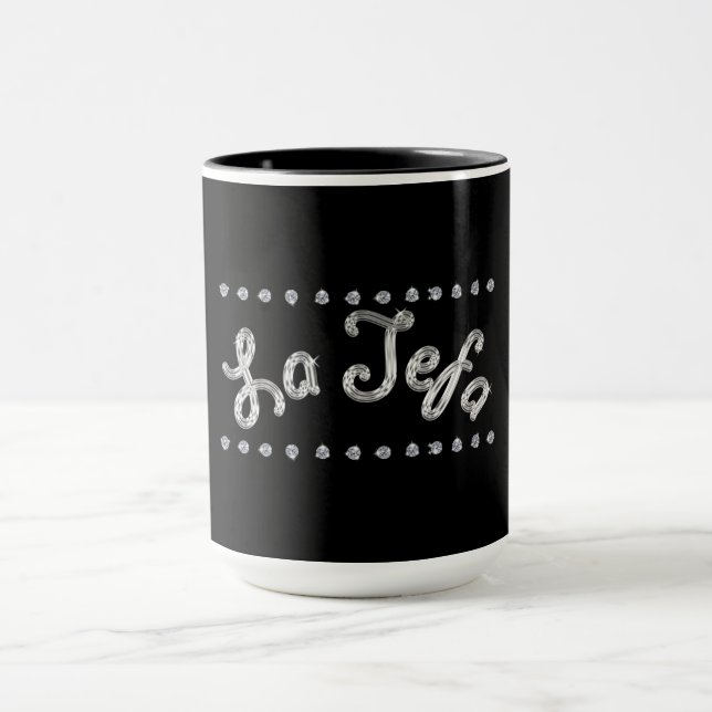 Caneca La Jefa Bling (Centro)