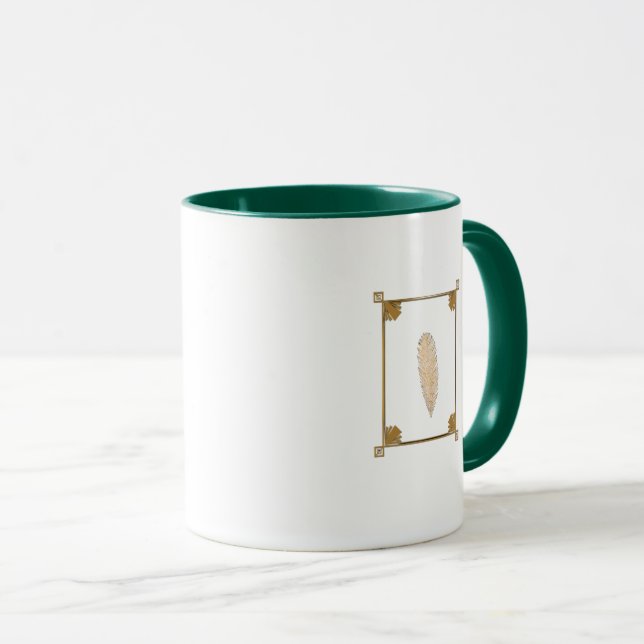 Caneca La La Art Deco Mug (Frente Esquerda)