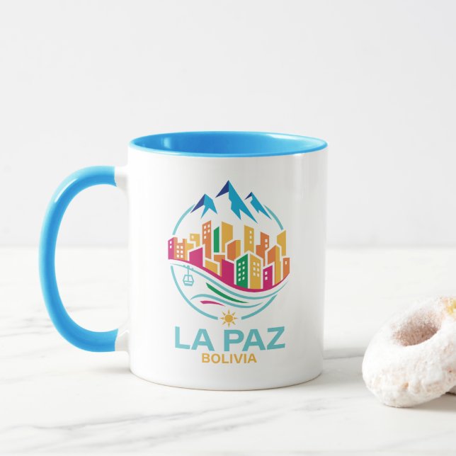 Caneca La Paz Bolivia South America (Com Donut)
