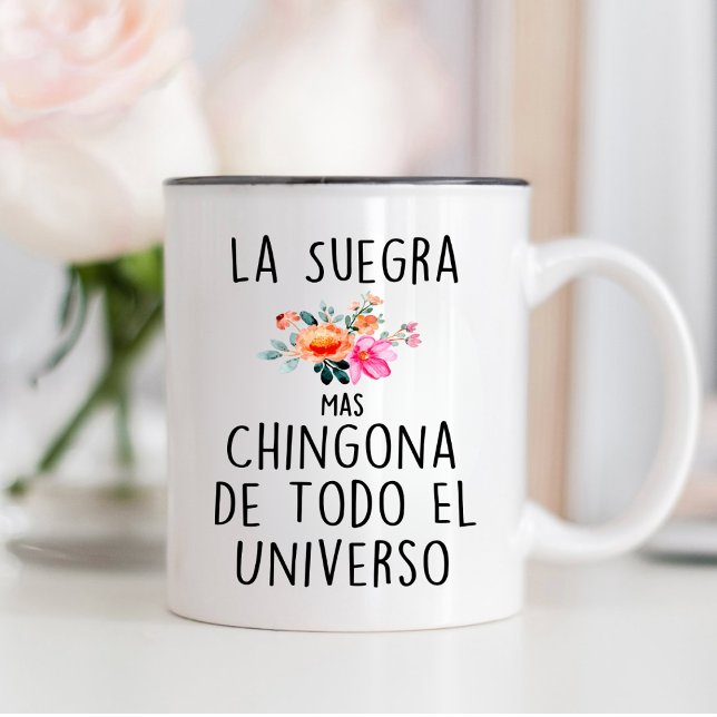 Caneca La Suegra Mas Chingona De Todo El Universo (Criador carregado)