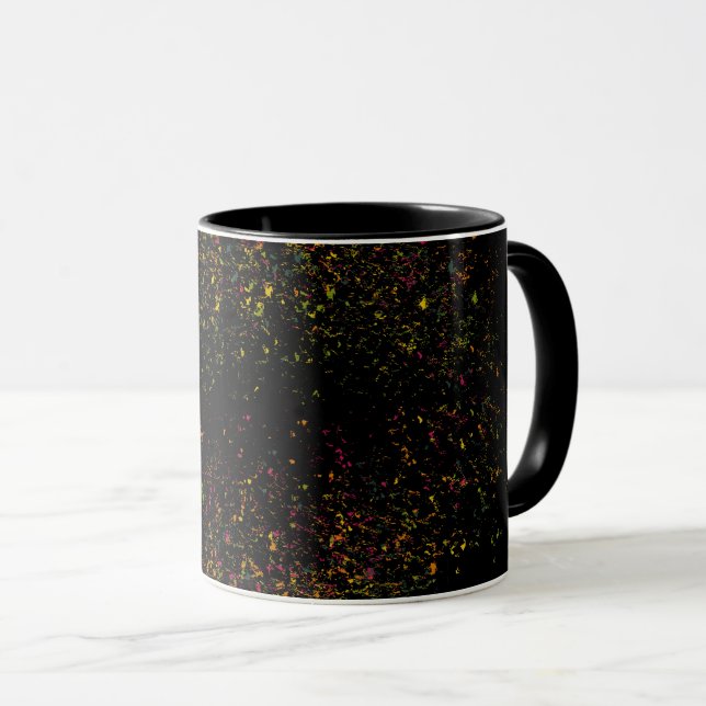 Caneca Lábios Coloridos de pop Art (Frente Esquerda)