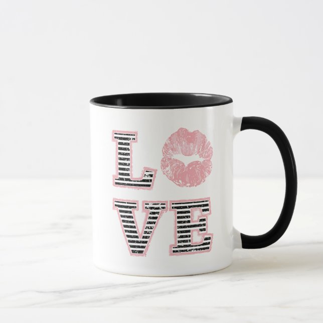 Caneca Lábios do amor (Direita)