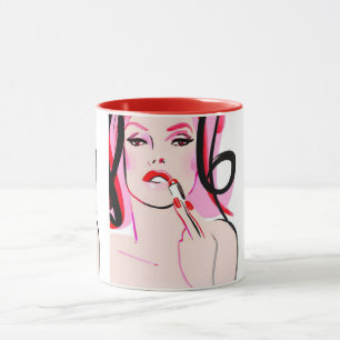 Caneca Lábios Lusciosos
