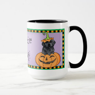 Caneca Laboratório Preto Halloween