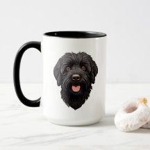 Labradoodle Black Dog