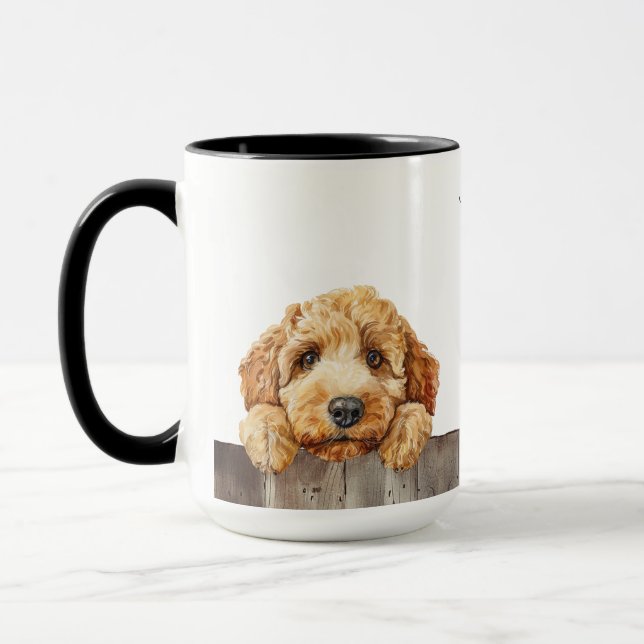 Caneca Labradoodle Dog Mug (Esquerda)