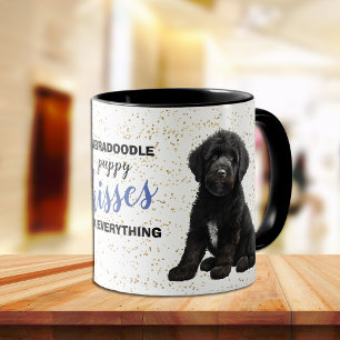 Caneca Labradoodle Puppy Beija Tudo
