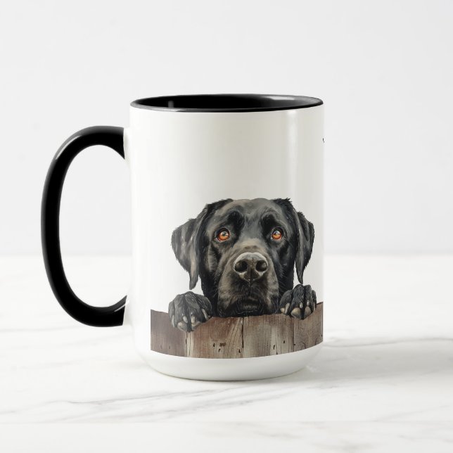 Caneca Labrador Retriever Dog Mug (Esquerda)