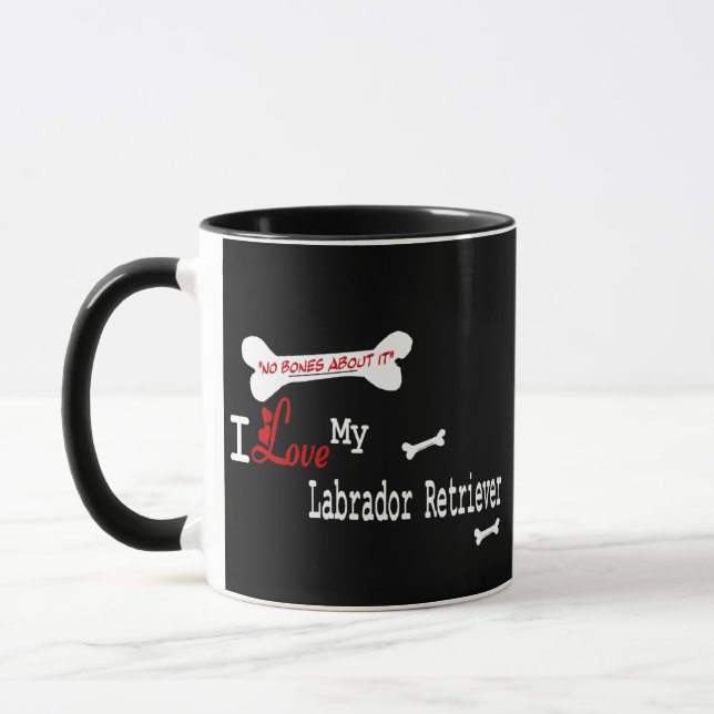 Caneca Labrador Retriever (I Love) Mug (Esquerda)