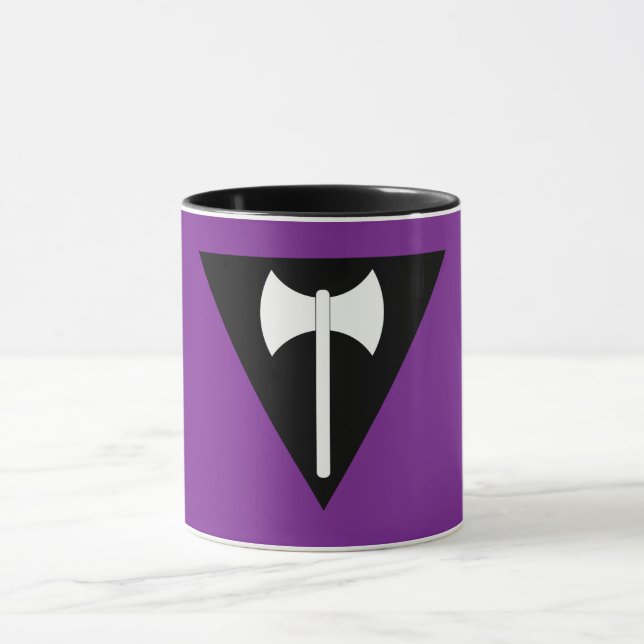 Caneca Labrys Lesbian Flag  (Centro)
