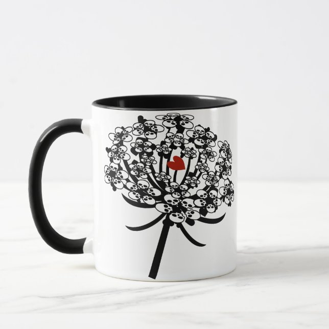 Caneca Lace da Rainha Anne do Crânio (Esquerda)