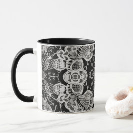 Caneca Lace Floral Harmony