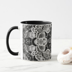 Caneca Lace Floral Harmony