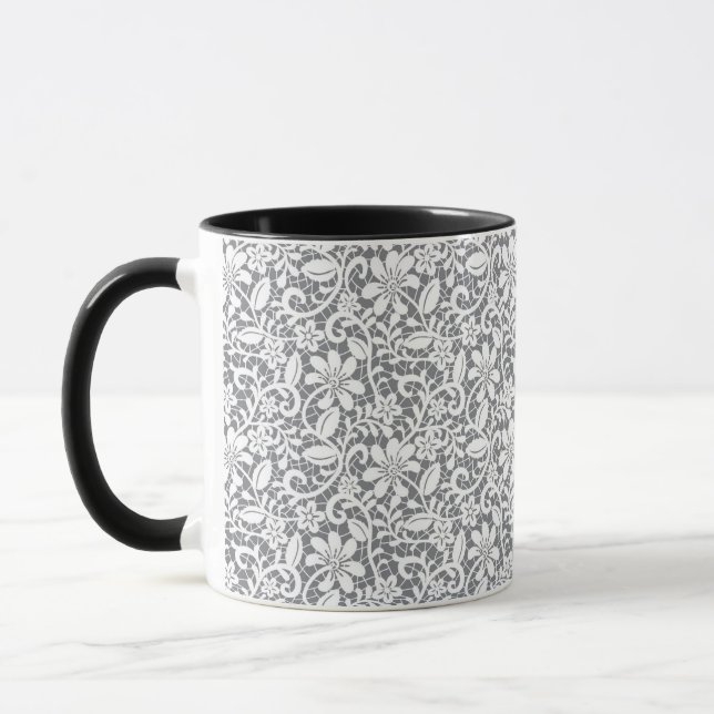 Caneca Laço branco 1 (Esquerda)
