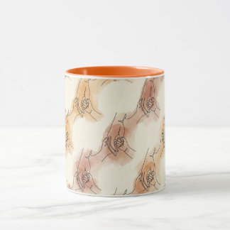 Caneca Laço Familiar Minimalista