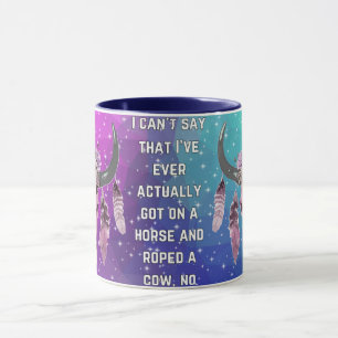 Caneca laçou uma vaca