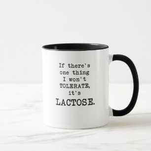 Caneca Lactose intolerante