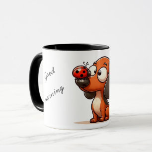 Caneca Lady Bug Dachshund