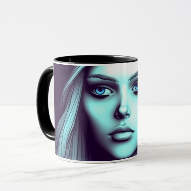Caneca Lady Cartoon (Frente Esquerda)
