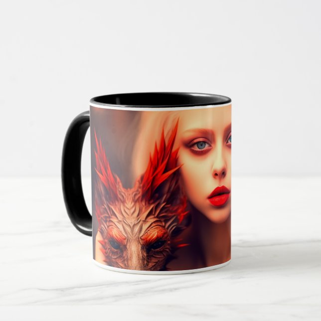 Caneca Lady e Criatura (Frente Esquerda)