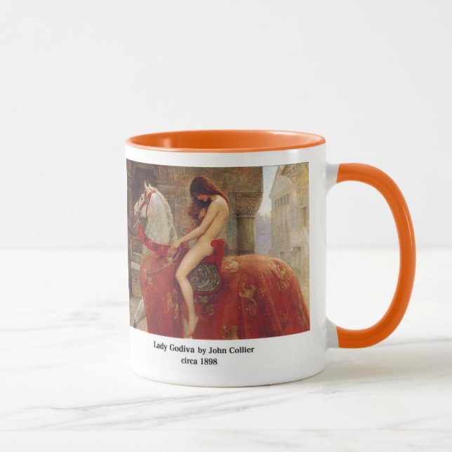 Caneca Lady Godiva, by John Collier (Direita)