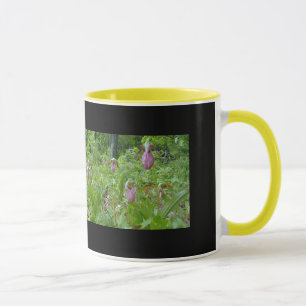 Caneca Lady Slippers rosa - Wells Maine - foto de Wendy