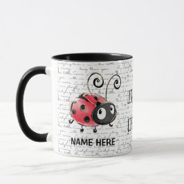 Caneca Ladybug Ladybird design Mug