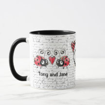 Ladybug Ladybird design Mug