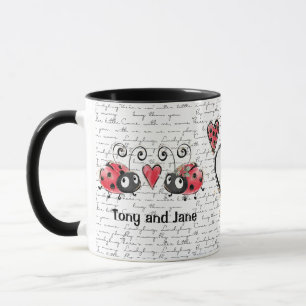 Caneca Ladybug Ladybird design Mug