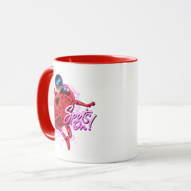 Caneca LadyBug Miraculous.