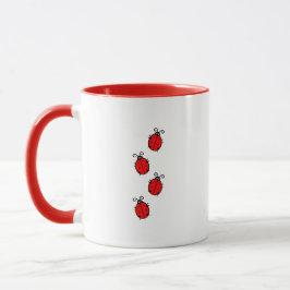 Caneca LadyBug Office Home Personalizar Destino