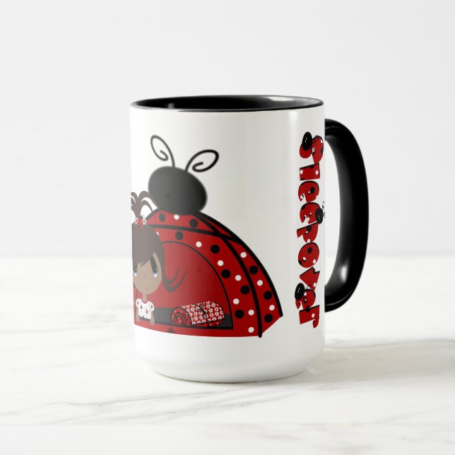 Caneca Ladybug Sleepover Mug (Frente Esquerda)