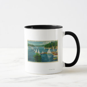 Caneca Lago Arrohouad, Corrida de Yacht Club CA