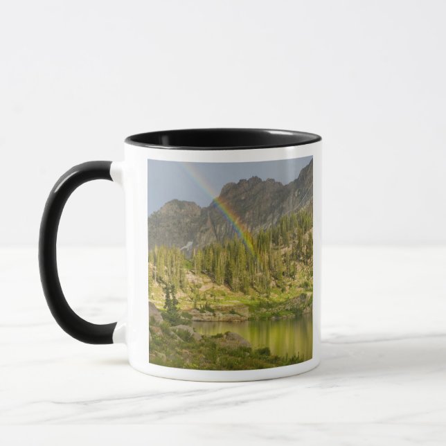 Caneca Lago Cecret com arco-íris sobre o Castelo do Diabo (Esquerda)