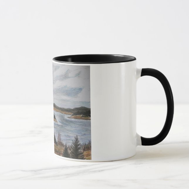Caneca Lago dos soldados do Canadá no Oceano Índico (Direita)