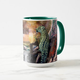 Caneca "Lagoa Leopard"